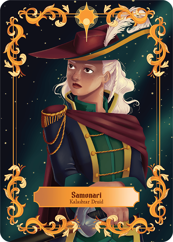 samonari character art