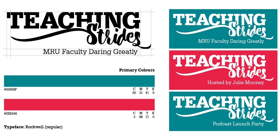 teaching strides logo guide